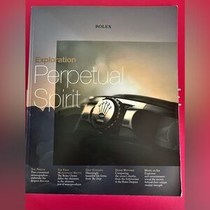 Rare Rolex Perpetual Spirit Magazine- Exploration edition around 2011.
